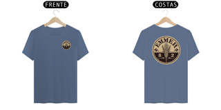 Nome do produto T-shirt estonada LINHA ORIGINAL BRAND ESTAMPA BRASÃO