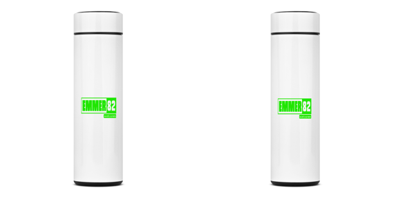 Garrafa térmica LINHA CLEAN WAY ESTAMPA EMMMER82 VERDE