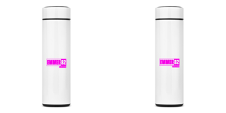 Garrafa térmica LINHA CLEAN WAY ESTAMPA EMMMER82 PINK