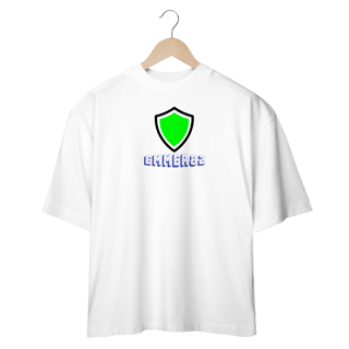 Nome do produto Camisa oversized LINHA OVERSIZED ESTAMPA ESCUDO