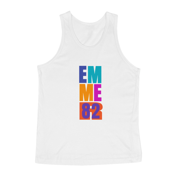 Camisa regata quality LINHA CLEAN WAY ESTAMPA LETTERING 82