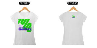 Nome do produto Camisa baby long prime LINHA GEOMETRIC VERDE