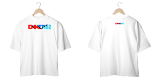 Camisa oversized LINHA PINTURAS ESTAMPA 