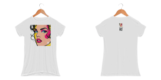 Nome do produto Camisa baby long sport dry LINHA POP ART FEMME