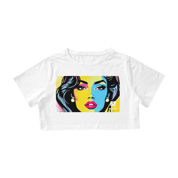 Cropped LINHA POP ART FEMME