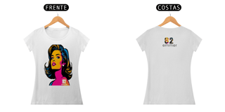 Nome do produto Camisa baby long pima LINHA POP ART FEMME