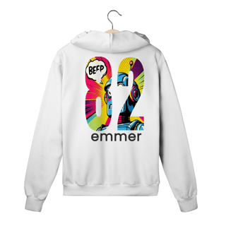 Nome do produto Moletom prime com ziper LINHA POP ART BEEP