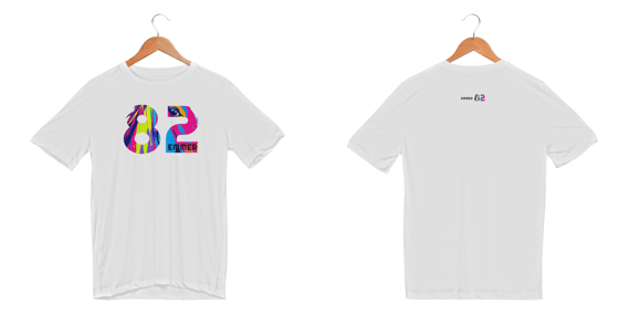 Camiseta sport dry uv LINHA POP ART HORSE