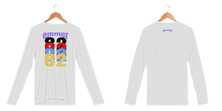 Camisa manga longa sport dry uv LINHA BIG NUMBER