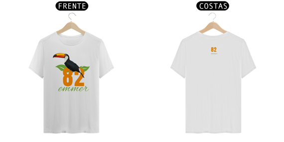 T-shirt prime LINHA BRASIL ESTAMPA TUCANO EMMER82