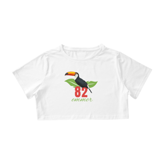 Nome do produto Cropped linha brasil estampa tucano emmer82