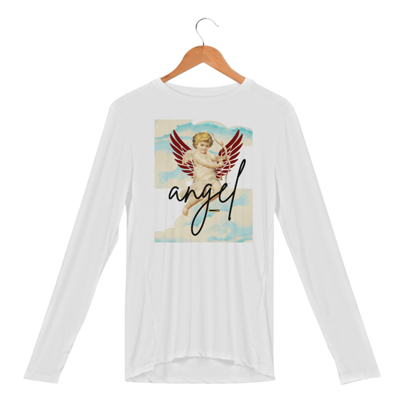 Camisa manga longa sport dry uv linha celestial angel
