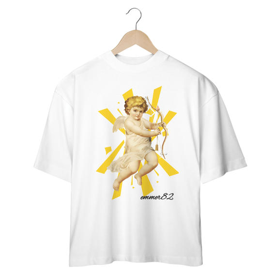 Camiseta oversized linha celestial angel