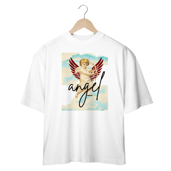 Camiseta oversized linha celestial angel