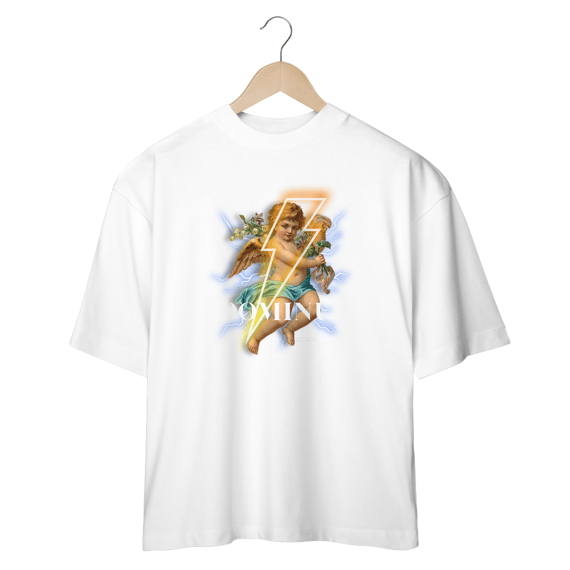 Camiseta oversized linha celestial angel