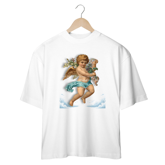 Camiseta oversized linha celestial angel