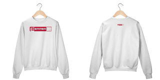 Nome do produto Moletom prime fechado linha new age estampa vermelha