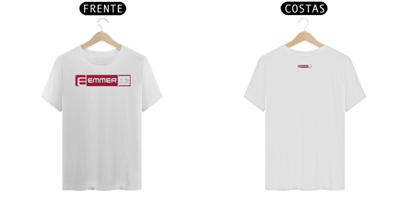 T-shirt classic linha new age estampa vermelha