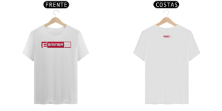 Nome do produto T-shirt pima linha new age estampa vermelha