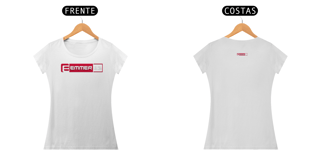 Nome do produto Camiseta baby long pima linha new age estampa vermelha