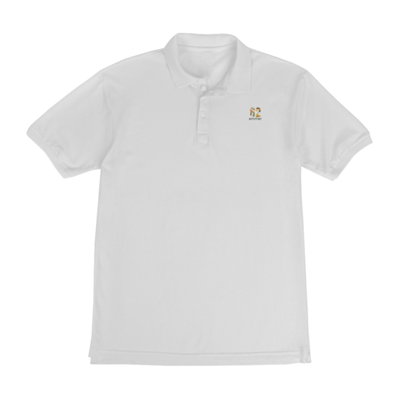 Polo básica linha aquarela number