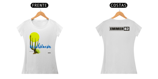 Nome do produto Camiseta baby long pima linha biomas brasilis (branca e marfim)
