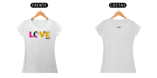 Nome do produto Camiseta baby long quality linha color life