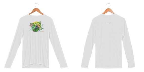 Camisa manga longa sport dry uv linha tucano