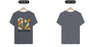 Nome do produto T-shirt quality linha aquarela number