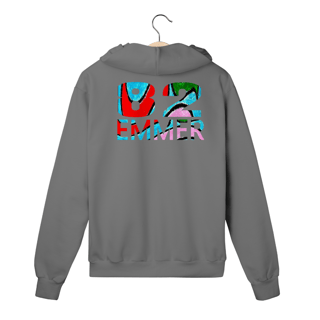 Nome do produto Moletom prime com ziper LINHA PINTURAS 