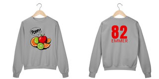 Nome do produto Moletom prime fechado LINHA POR ART FRUTTA