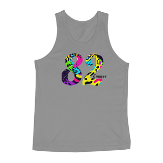 Nome do produto Camiseta regata LINHA POP ART ONÇA