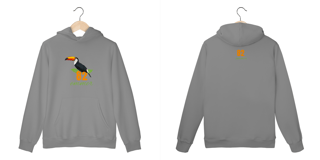 Nome do produto Moletom prime cangurru linha Brasil estampa tucano emmer82