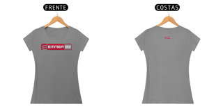 Nome do produto Camiseta baby long quality estampa vermelha