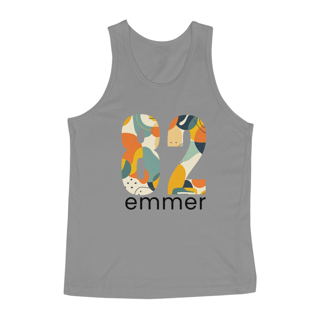 Nome do produto Regata masculina quality linha aquarela number