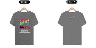 T-shirt estonada LINHA POP ART CAR