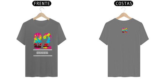 T-shirt estonada LINHA POP ART CAR