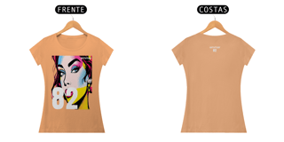 Nome do produto Camisa baby long estonada LINHA POP ART FEMME