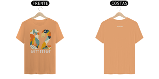 Nome do produto T-shirt estonada linha aquarela number