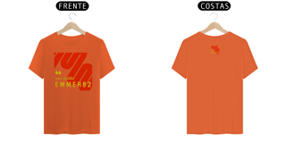 Nome do produto T-shirt prime LINHA GEOMETRIC LARANJADA