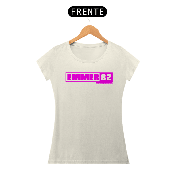 Camisa baby long pima LINHA CLEAN WAY ESTAMPA PINK