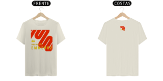 Nome do produto T-shirt prime LINHA GEOMETRIC LARANJADA