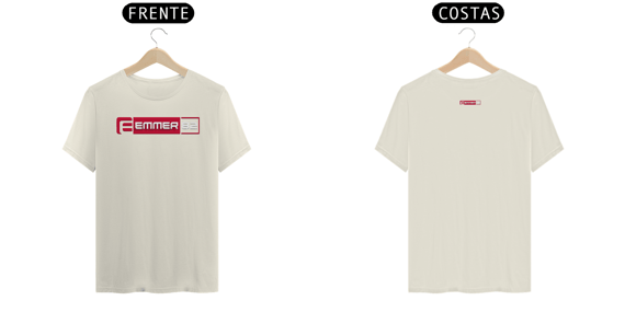 T-shirt pima linha new age estampa vermelha