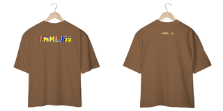 Nome do produto Camisa oversized LINHA PINTURAS ESTAMPA 