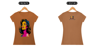 Nome do produto Camisa baby long pima LINHA POP ART FEMME