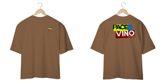 Nome do produto Camisa oversized estampa pace e vino