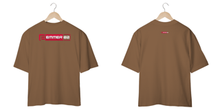 Nome do produto Camiseta oversized linha new age estampa vermelha