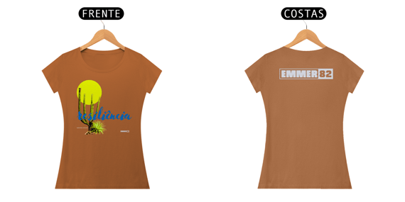 Camiseta baby long pima linha biomas brasilis 