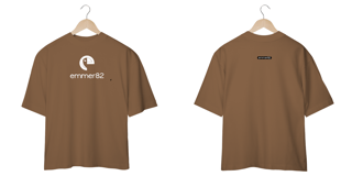 Nome do produto Camiseta oversized linha new age II estampa branca