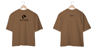 Nome do produto Camiseta oversized linha new age II estampa preta